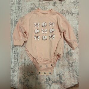 Baseball bubble romper